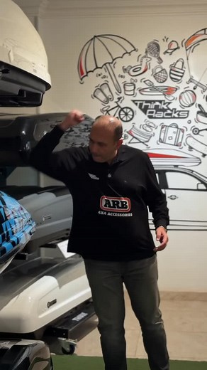 See you at the event! 🎉 We’re bringing exclusive offers on roof boxes and racks — plus very special ARB bundles you don’t want to miss. Get ready… big things are coming. | Think Racks