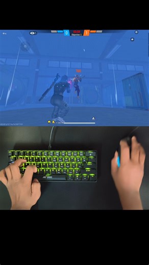 Free Fire Gaming keyboard ⌨️🖱️📲Mix Pro Geek Gamer #freefire#mixpro#geekgamer #keyboardmousefreefire