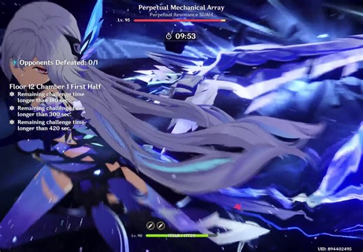 Genshin Impact Skirk C3R1, Shenhe C1R1, Escoffier & Furina Gameplay