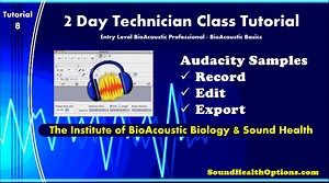 8 - Using Audacity to Record, Edit and Export