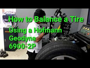 How to Balance a Tire using Hofmann