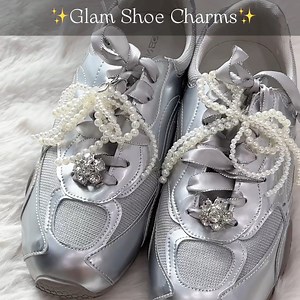288K views · 437 reactions | Step up your glam game from head to toe with sparkly sneaker charms ✨ Faux Pearls & Rhinestone Shoe Chain: 41469466 Faux Pearls Shoe Charms Set: 39947960 Silver Sports Shoes: 37463342 6-Pack Rhinestone Shoe Charms: 35188964 2-Pack Costume Crystal Hearts Set: 29112102 https://shein.top/u72mcgr #SHEIN #SHEINForAll #fashion #saveinstyle #fyp | SHEIN | Facebook