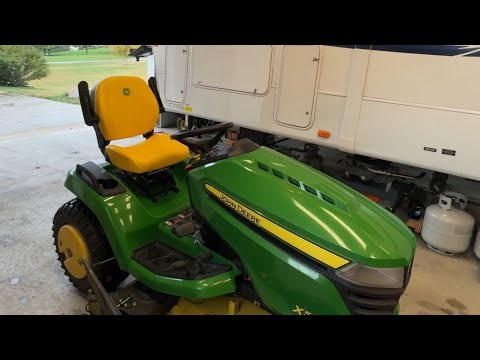 John Deere x590 moving slow