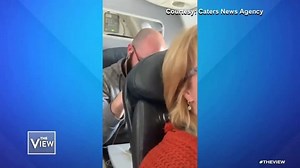 480K views · 3.5K reactions | PASSENGER PUNCHES WOMAN’S SEAT: The co-hosts react to a viral video of an airline passenger punching a woman's reclined seat in front of him. abcn.ws/2RiH3wd | The View | Facebook