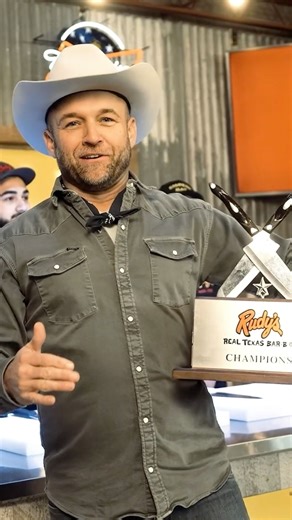 This is a Rudy’s tradition — and we don’t play around. 🔥 The Cutter’s Challenge starts now. Follow along to find out who will be crowned the next Cutter's Champion. | Rudy's "Country Store" and Bar-B-Q