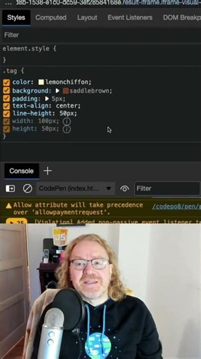 Perfectly invalid CSS #programming #web #Tech #techtok #vscode #Shorts #vscode