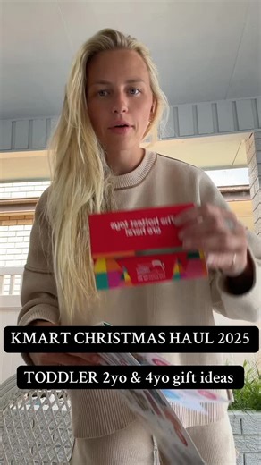 Brittany Mcsweeny on Instagram: "Kmart Christmas haul 2025 ✨ link my bio Benable to see all my recs in one place!! Rounded up the cutest toddler gifts for 2yo & 4yo — things they’ll actually use and love. If you’re doing early Christmas shopping, save this 🤍#kmartfinds #kmartchristmas #kmarthaul #xmashaul2025 #aussiemumlife #toddlermumlife #toddlerchristmas #christmasgiftsideas #kmartaustralia #mumsoftiktok"
