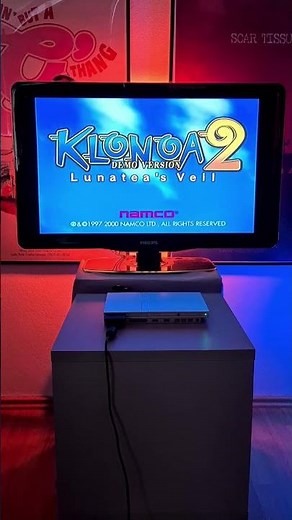 Klonoa 2: Lunatea's Veil on PS2 Demo Disc