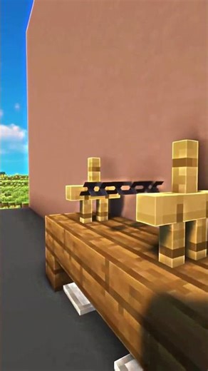 How to Build a Minecraft Sword Stand #shorts #minecraft