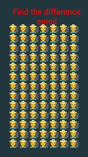 find difference emoji challenge Usa || Can You Find the Different Emoji? 😱 | Hard Emoji Challenge