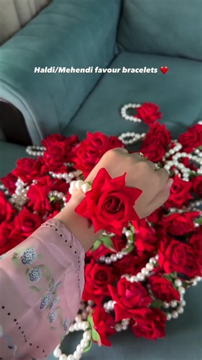 Trending Haldi & Mehendi Favor Bracelets 💛 Customized Wedding Return Gift 2026 @TrendzWithRameen