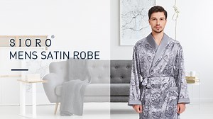 Watch kimono for men silk robe for men silk robe for men mens robe on Amazon Live