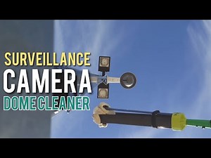 EASIEST and QUICKEST way to clean Surveillance Cameras.