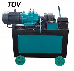 [Hot Item] 40mm Thread Machine Rebar Hydraulic Steel Bar Tread Rolling Machine with Thread Roller