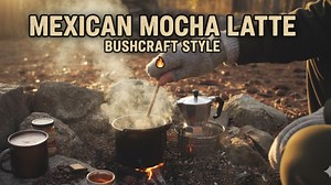 Outdoor coffee tips for a rich Mexican mocha latte