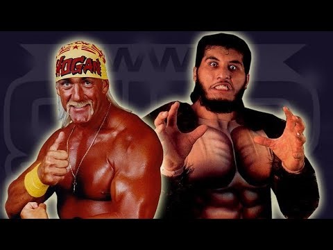 Hulk Hogan vs Giant Gonzalez – A Clash of Size and Power!