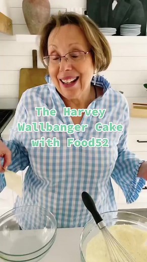 Cake a cocktail! Sharing the Iconic Harvey Wallbanger cake from the 1970s!! #food52 #harveywallbanger #foodtiktok @food52 | Bee Fans kp