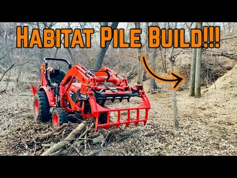 Turning TORNADO Damage Into HABITAT Piles!!!