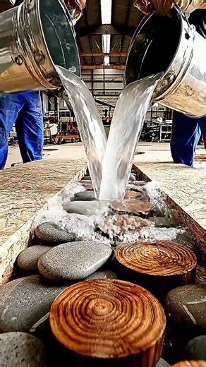 Luxury Epoxy River Floor Build – Start to Finish 16 2k #resincrafts #satisfying #landscape