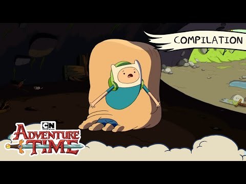 Finn's Foot Curse! | MEGA Compilation | Adventure Time | Cartoon Network