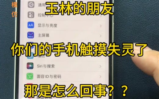 手机触摸出现问题了怎么办，看过来。