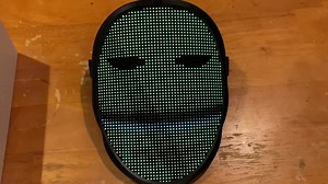 Watch This LED mask has so many possibilities in how it glows! on Amazon Live