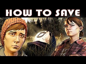 HOW TO SAVE GABE & KATE ! THE WALKING DEAD A NEW FRONTIER TUTORIAL!