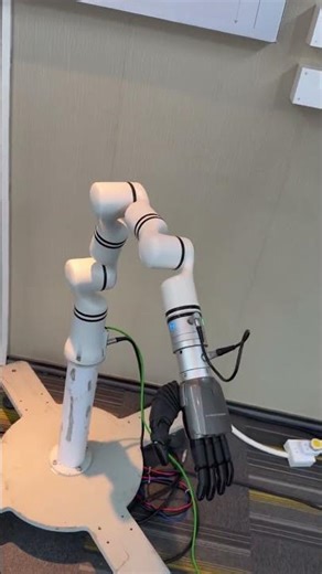 7 DOF Robotic Arm with Dexterous Hand| Advanced Manipulation Demo