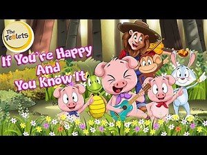 If You're Happy And You Know It for Preschoolers I Nursery Rhymes and Kid Songs I The Teolets