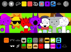 【sprunki/sprunkr】超冰sprunki同人模组sprunkr全人物展示+画廊展示+自制冰曲！