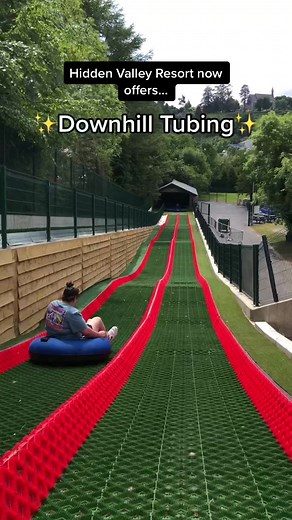 Come join us for Downhill Tubing at Hidden Valley Resort. You can now book this on our website (link in our bio) 👀 #downhilltubing #activity #hiddenvalley