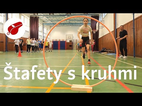 Ako využiť gymnastické kruhy v štafetových hrách