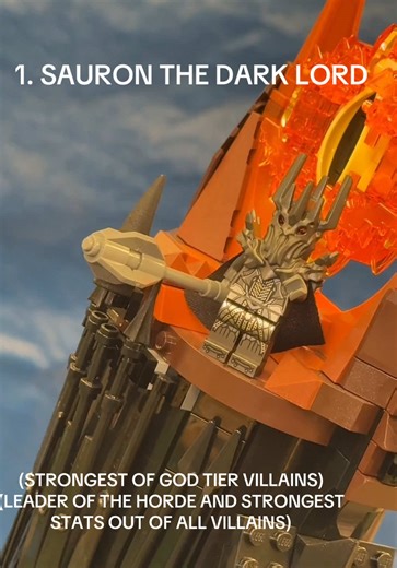 The TOP 10 villains ranked in my entire lore… #lego #rank #legotiktok #legotiktoker #legos