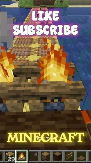 Simple Bridge🌉 Glow Up🌉 #minecraft #shorts