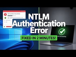 NTLM Authentication Blocked? Don't Reinstall Windows