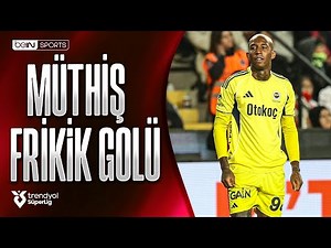 Anderson Talisca'dan Müthiş Frikik Golü | Gaziantep FK - Fenerbahçe | Trendyol Süper Lig