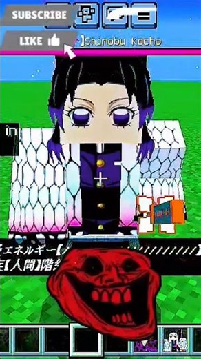 THE‼️BEST🔥Kokoshibo vs SHINOBU DEMON‼️SLAYER🔥ADDON MOD💯FOR MINECRAFT 1.21.100💯🔥‼️ #minecraft #shorts