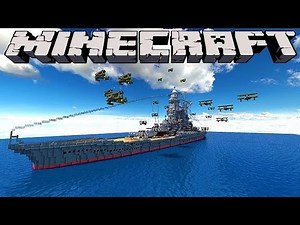 Minecraft : BATTLESHIPS - 'LITTLE LIZARD VS TINY TURTLE'