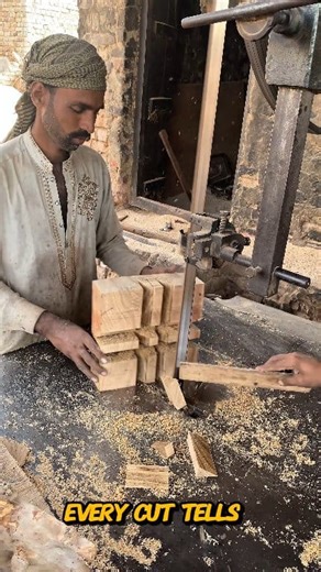 Wood to Art 🔥 | Sawmill Master at Work A simple wood block turns into art. Pure skill. Real craftsmanship. 🌍✨ #WoodArt #Sawmill #Woodworking #Craftsmanship #SatisfyingVideo #WoodCutter #ViralShorts | Wood Cutting