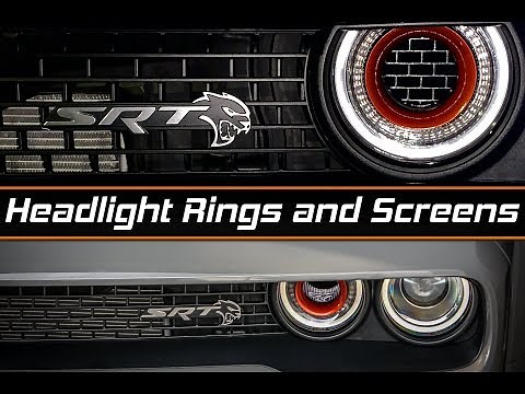 Headlight Rings, Headlight Screens and Half Covers - Scalia-Motorsports
