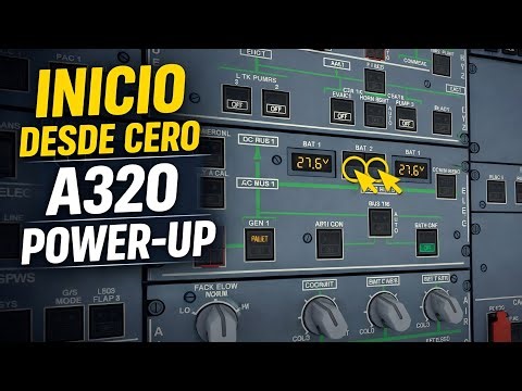 😱 Así se Prepara un A320neo desde COLD & DARK | Tutorial Completo Aerofly FS Global