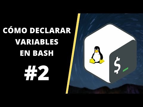 👉 CURSO DE BASH SCRIPTING - Cómo Declarar VARIABLES 🐧