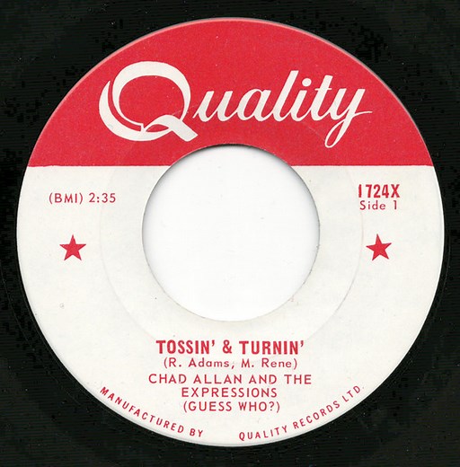 Chad Allan And The Expressions - (Guess Who?) - Tossin' & Turnin'