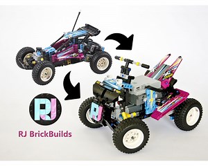 LEGO MOC-78083 Quad Bike from Off-Road Buggy 42124 (Technic 2021)