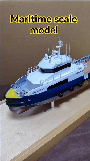 Handcrafted KANOO 51 Professional Ship Scale Model- Maritime, Naval Architectural Design