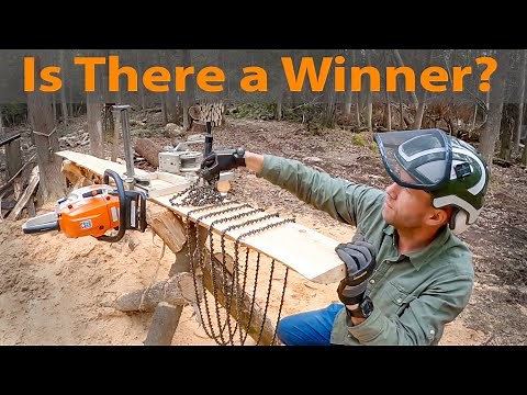 Comparison of Chainsaw Milling Chains. Is One Better than Another? ep30