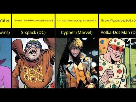 Who Has the STUPIDEST Power in Comics? (30 Useless Heroes) Marvel & DC