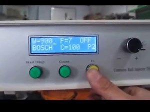 testeur d'injecteurs Common Rail