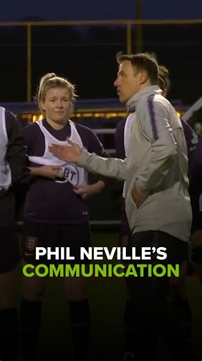 Here’s a look at Phil Neville’s communication in training sessions during his time with the Lionesses back in 2020 ⚽️ | Football DNA