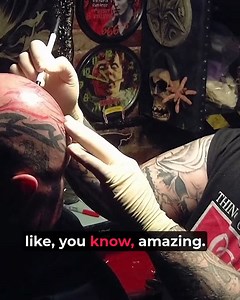 Legendary tattoo artists Paul Booth talks about creating Slayer guitarist Kerry King's iconic head tattoo. | Loudwire